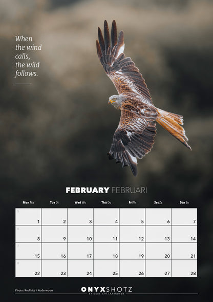 Wildlife Calendar 2027 | PRE-ORDER