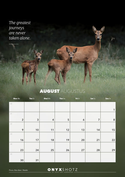 Wildlife Calendar 2027 | PRE-ORDER