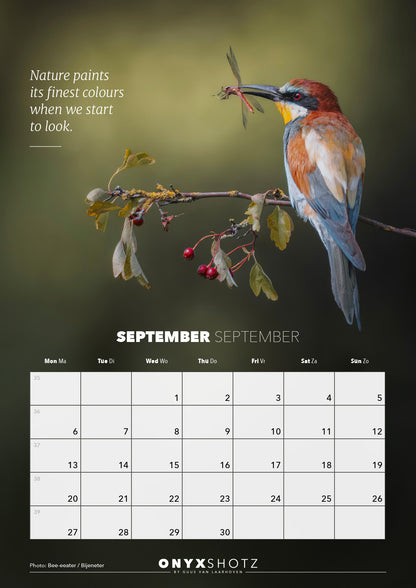 Wildlife Calendar 2027 | PRE-ORDER