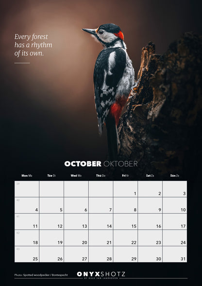 Wildlife Calendar 2027 | PRE-ORDER