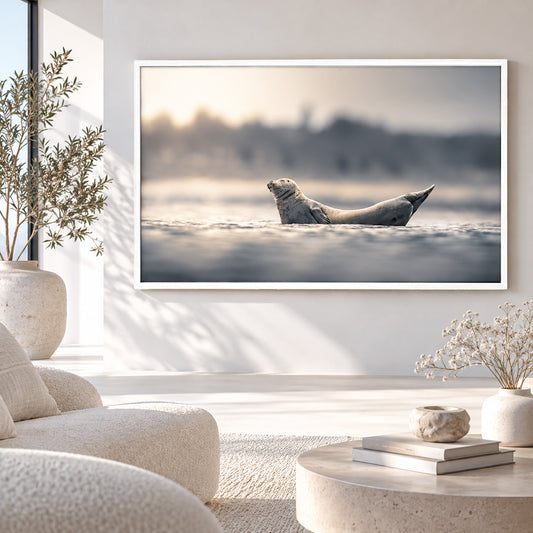 Foto in lijst "Drifting in Silence"