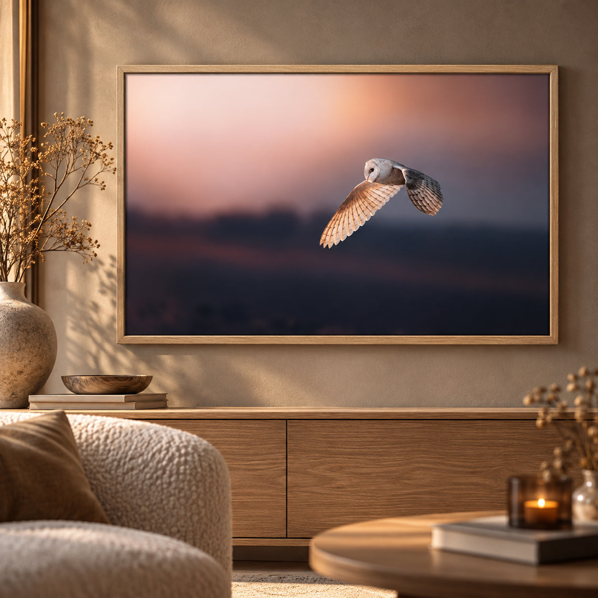 Framed print "Dusk"