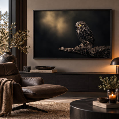 Foto in lijst "Eyes in darkness"