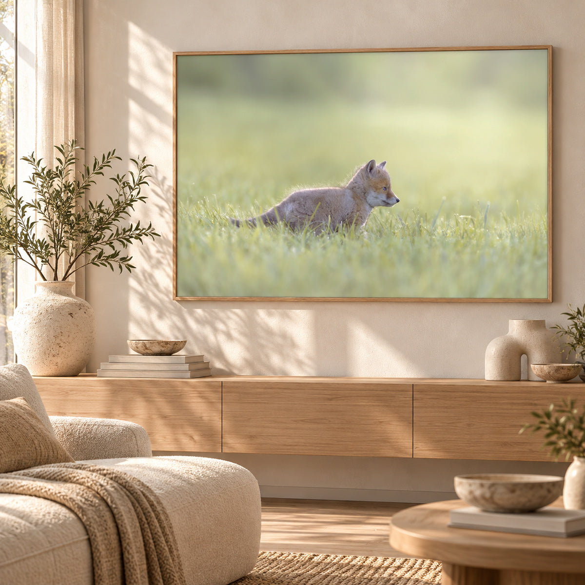 Foto in lijst "Into the Light"