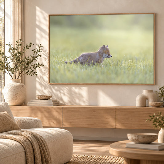 Foto in lijst "Into the Light"